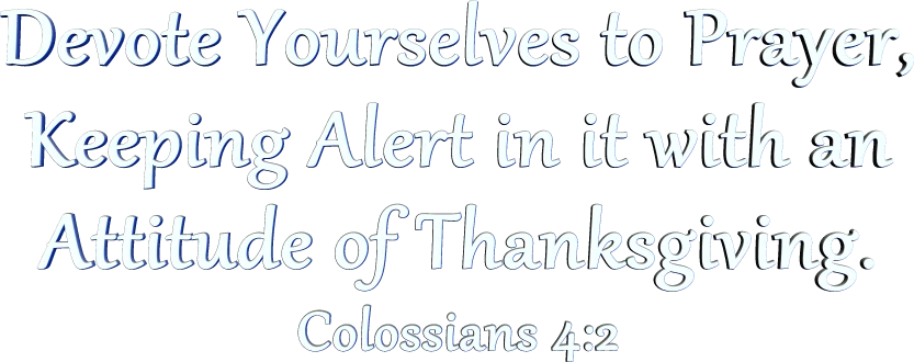 left header (Colossians 4:2)